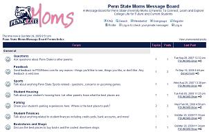 Penn State Moms Messageboard